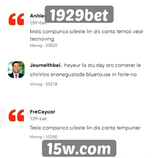Opiniões de usuários sobre a experiência na 1929bet